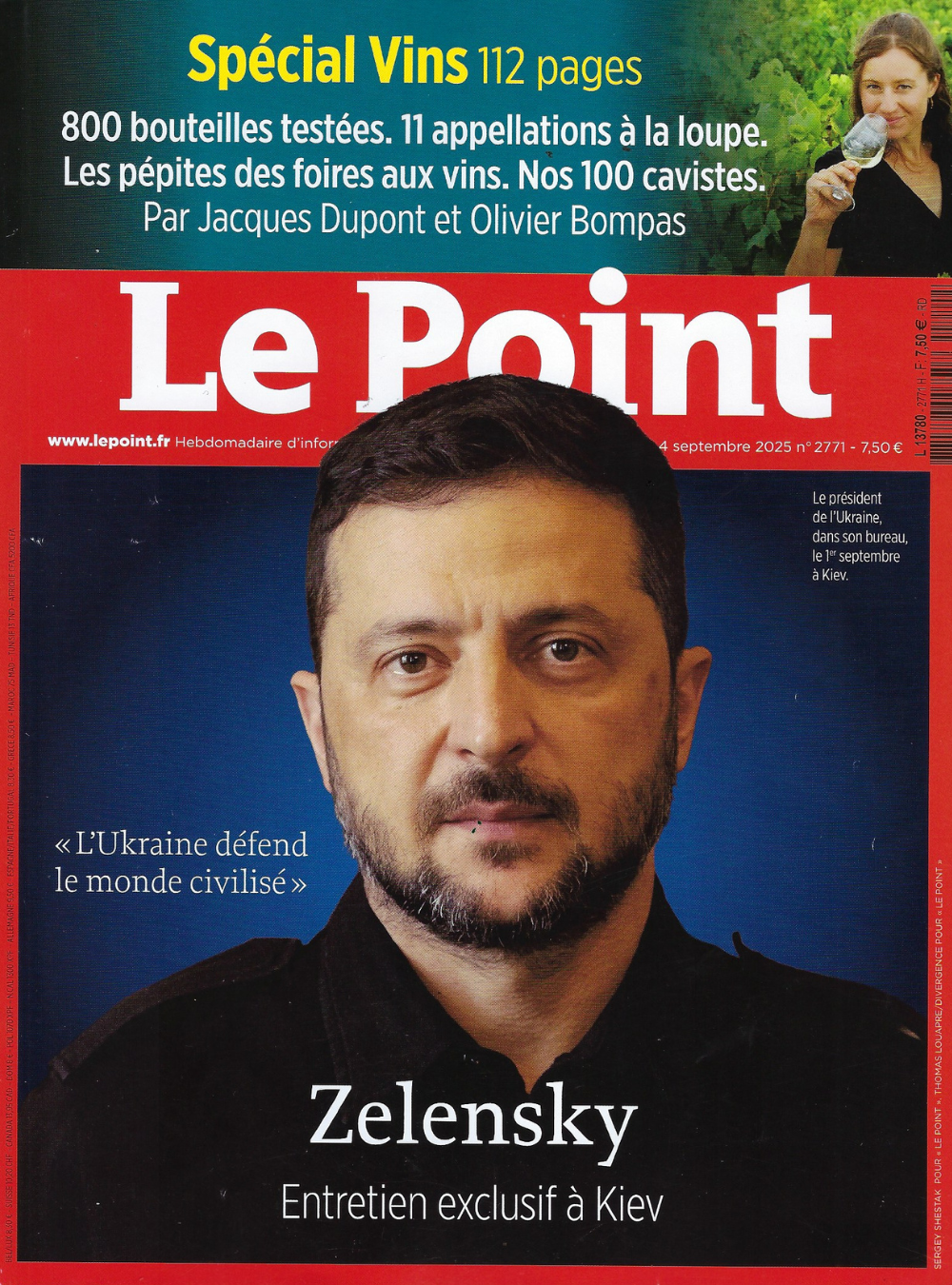 « Le Point » se penche sur le Muscadet, Domaine Gadais Père & Fils